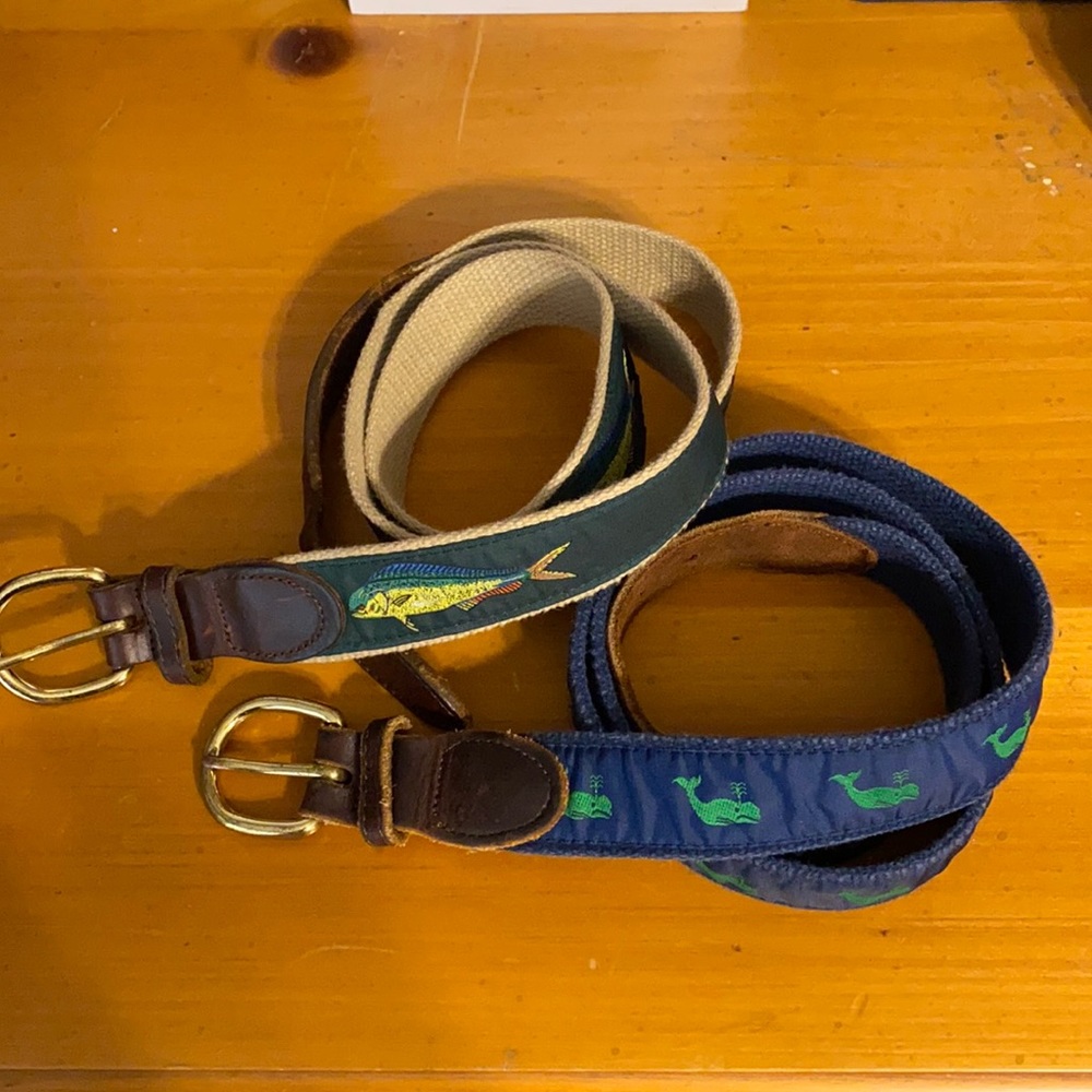 Vintage Barrons-Hunter belts